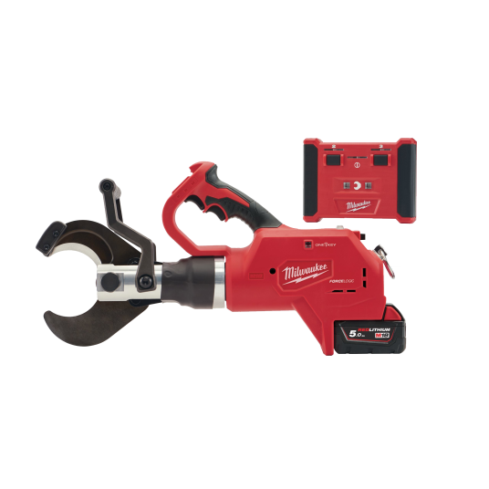 Milwaukee Kabelkutter M18 HCC75R-502C 18V, 2x5.0Ah Milwaukee Kabelkutter M18 HCC75R-502C 18V, 2x5.0Ah