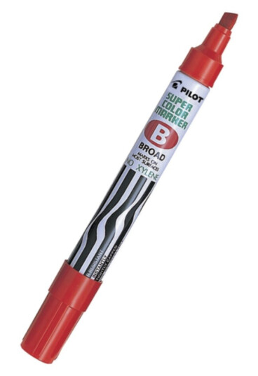 Merkepenn PILOT Super Color B rød