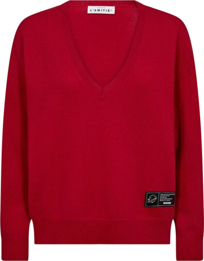 Haute L'Amitié Dame Strikkevarer Rød M,