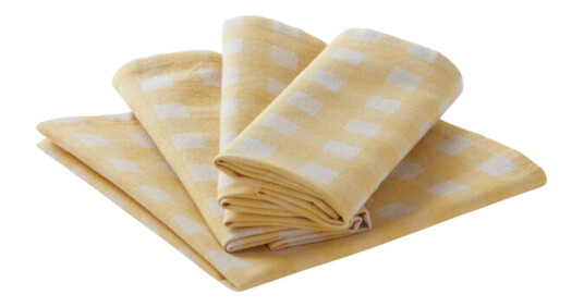 Jotex AIME serviett 4-pk Gul 1673923-01-0 1673923-03-0