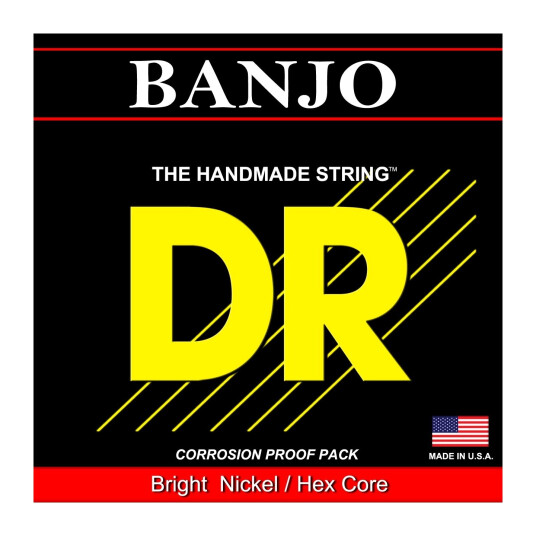 DR Strings BA510 Banjo 010 012 015 023 010 5 string