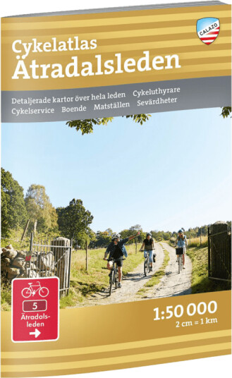 Calazo förlag Cykelatlas Ätradalsleden 1:50.000 OneSize, NoColour