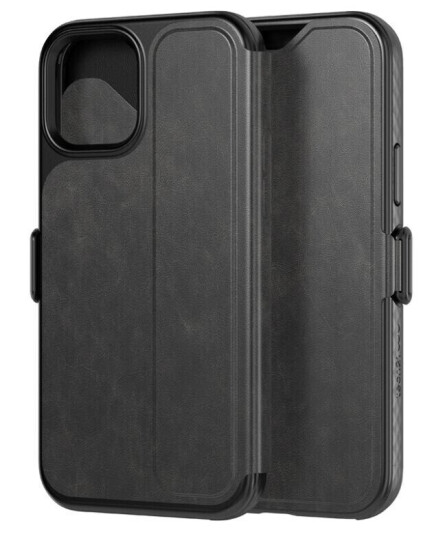 Tech21 Iphone 12/iphone 12 Pro Etui Evo Wallet Smokey Black