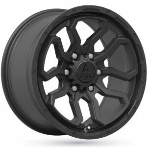 American Elite Spartan AEW Matt Black 8x17 6x130 ET52 B84.1 American Elite Spartan AEW Matt Black 8x17 6x130 ET52 B84.1