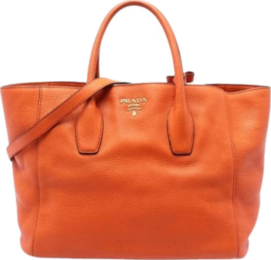 Prada Vintage Dame Oransje Prada Vintage Dame Oransje