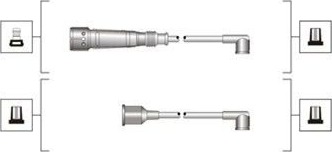 Tennplugg kabelsett MAGNETI MARELLI 941319170017