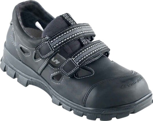 Euro-Dan Walki Soft vernesandal, sort, str. 44 Svart