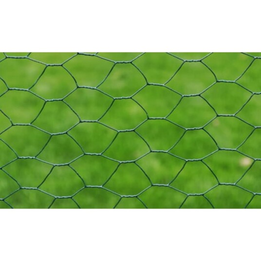 vidaXL Trådgjerde kylling galvanisert med PVC belegg 25x0,5 m grønn vidaXL Trådgjerde kylling galvanisert med PVC belegg 25x0,5 m grønn