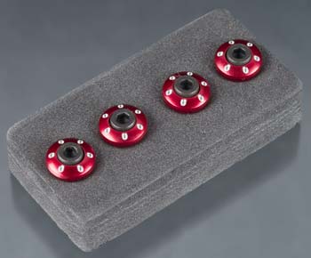 Traxxas 7668R Wheel Nut Washer Aluminum Red 3x12mm CS 4 Traxxas 7668R Wheel Nut Washer Aluminum Red 3x12mm CS 4
