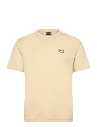 EA7 T Shirt   Beige   XL