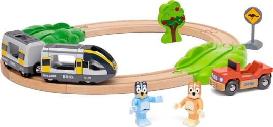 Brio Bluey Togbane-Sæt Multi/patterned One Size Brio Bluey Togbane-Sæt Multi/patterned One Size
