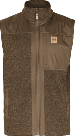 Härkila Kalix Fleecevest Herre Dark earth M M