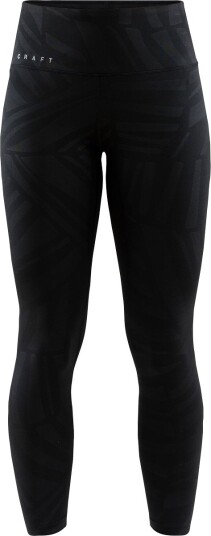 Craft Charge 7/8 Tights W Svart XS Dame Svart XS | Løpetights