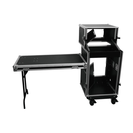 Roadinger Special Stage Case Pro Wheels With Integrated Desks Roadinger Special Stage Case Pro Wheels With Integrated Desks