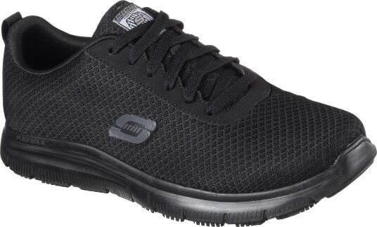 Skechers Relaxed Fit Flex Advantage Bendon arbeidssko, svart, OB, 1 par ,SBG-77125ECBLK 42