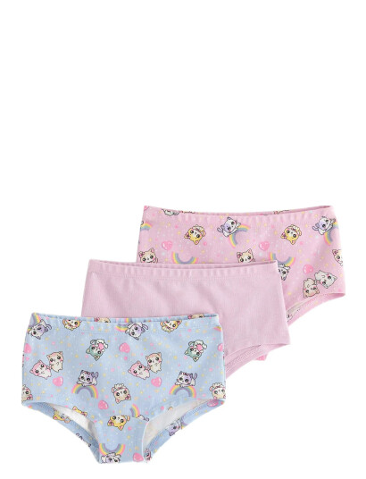 Lindex Hipster 3 P Kawaii - Multi/patterned - 122/128 Lindex Hipster 3 P Kawaii - Multi/patterned - 122/128