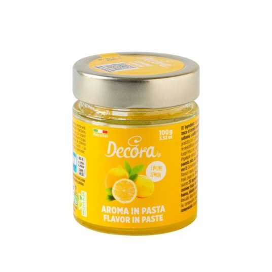 Decora Smakstilsetning Paste Sitron 100g 
