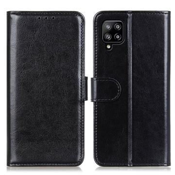 Samsung Galaxy A22 Lommebok-deksel med Magnetisk Lukning Svart