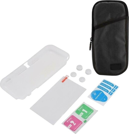 Teknikproffset Veske med Tilbehør til Nintendo Switch Lite Svart