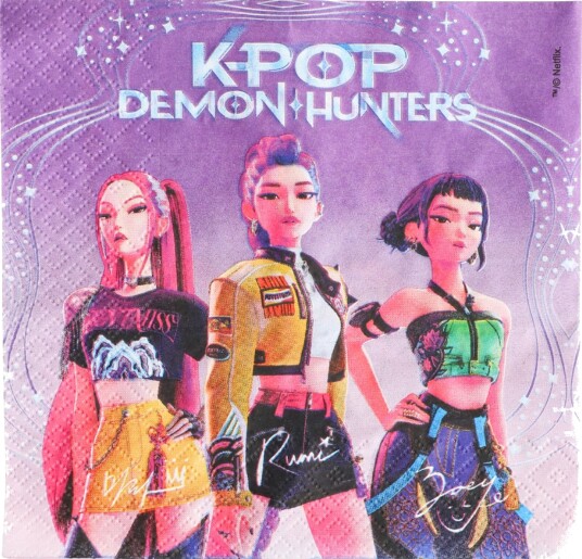 Servietter K Pop Demon Hunters 20 pakning Servietter K Pop Demon Hunters 20 pakning