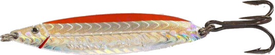 Remen Møresilda Holografisk sølv/rød, 6 gram - sluk Remen Møresilda Holografisk sølv/rød, 6 gram - sluk