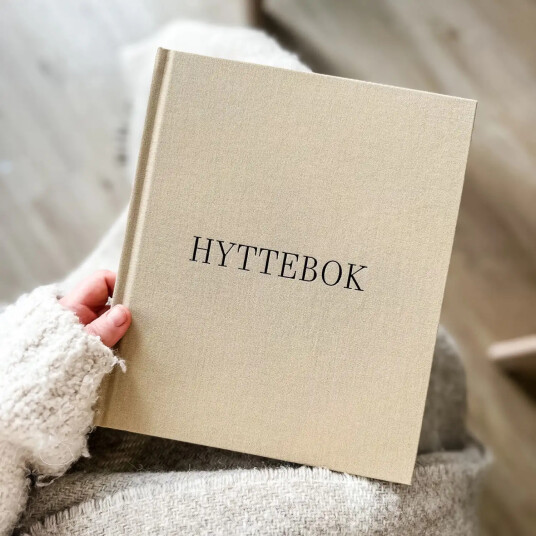 Hyttebok – Beige Hyttebok – Beige
