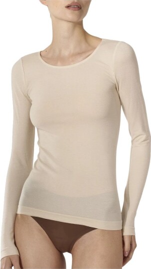 Wolford Dame Topper Beige M,