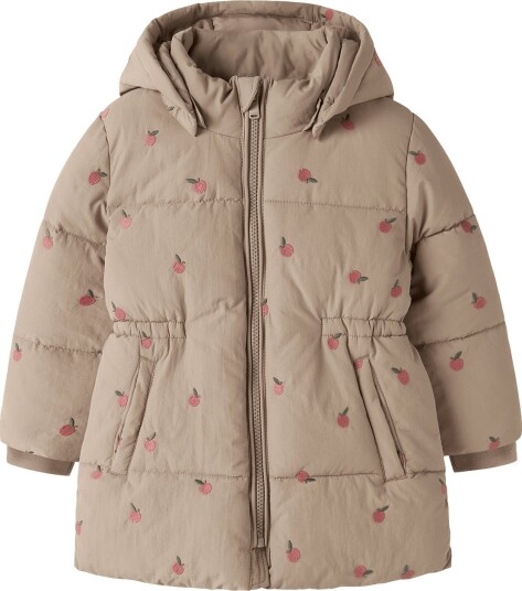 Name It Nmfmolly Puffer Jacket Long1 SILVER MINK 92