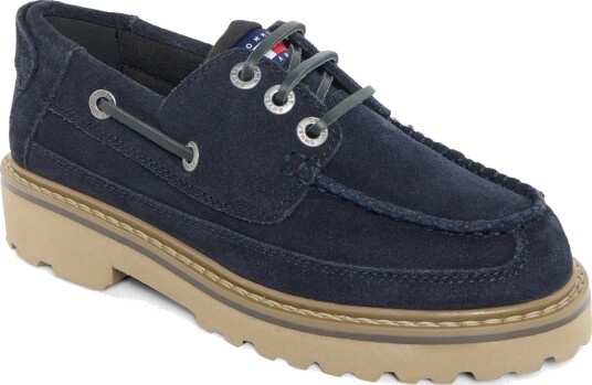 Tommy Hilfiger Tjw Archive 01 Low Boat Shoe Navy 38