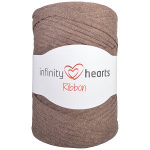  Infinity Hearts Ribbon Stoffgarn 09 Brun