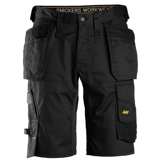 Snickers Workwear 6151 AllroundWork Shorts Svart, Klær