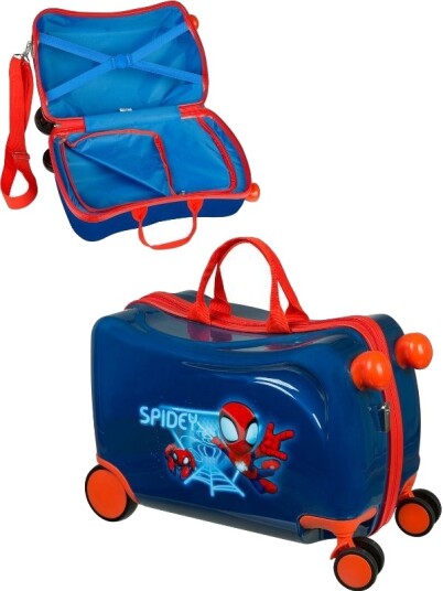 Spidey and his amazing friends ride-on barnekoffert til å sitte på