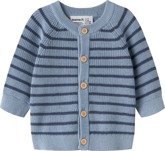 Name It Nbmmast Ls Knit Card Noos Blue 56