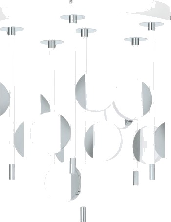 Eglo Olindra Loft 12X250lm Krom Eglo Olindra Loft 12X250lm Krom