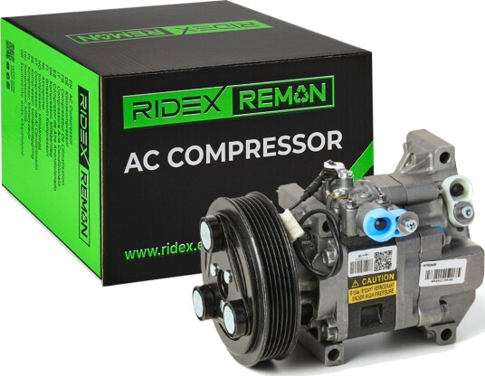 AC-kompressor RIDEX REMAN 447K0346R