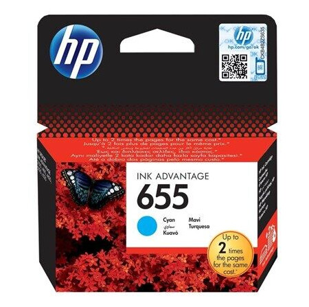 HP 655 / CZ110AE - Blekkpatron Color-baserte blå HP 655 / CZ110AE - Blekkpatron Color-baserte blå