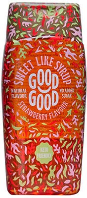Søtningsmiddel Jordbær Sweet Like Syrup fra Good Good - 350 g Søtningsmiddel Jordbær Sweet Like Syrup fra Good Good - 350 g