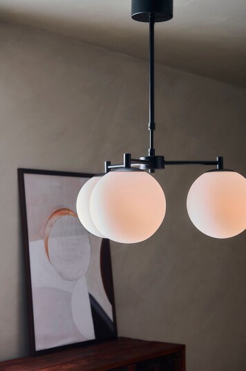 Ellos Home   Taklampe Winston   Svart