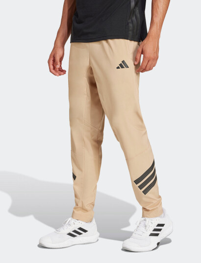 adidas Performance Gym+ 3S Wv Pant - Beige - XS