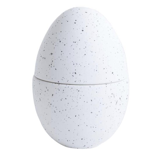 Cooee Bonbonniere påskeegg 14 cm hvit/leire Cooee Bonbonniere påskeegg 14 cm hvit/leire