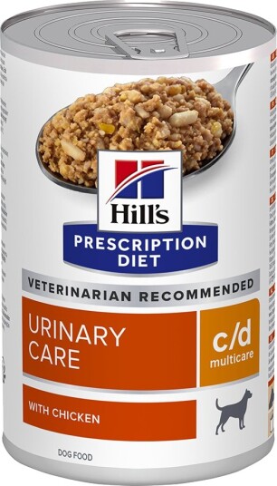 Hill'S Prescription Diet Canine C/D Hundefôr Med Kylling 24 X 370 G Kylling