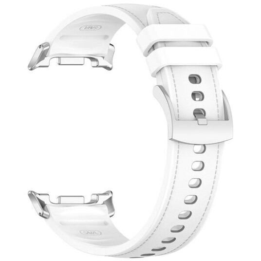 Silikonarmbånd for Samsung Galaxy Watch 8 / Watch 8 Classic Hvit Silikonarmbånd for Samsung Galaxy Watch 8 / Watch 8 Classic Hvit