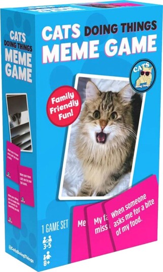 WowWee Cats Doing Things Meme Spill – 3-5 Spillere Fra 8 År