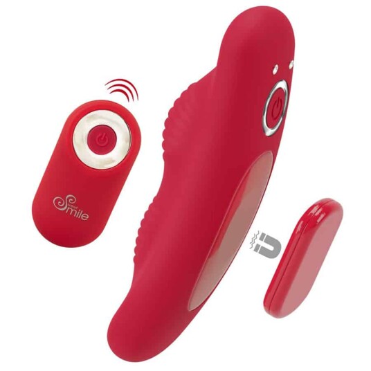Smile rød RC panty vibrator