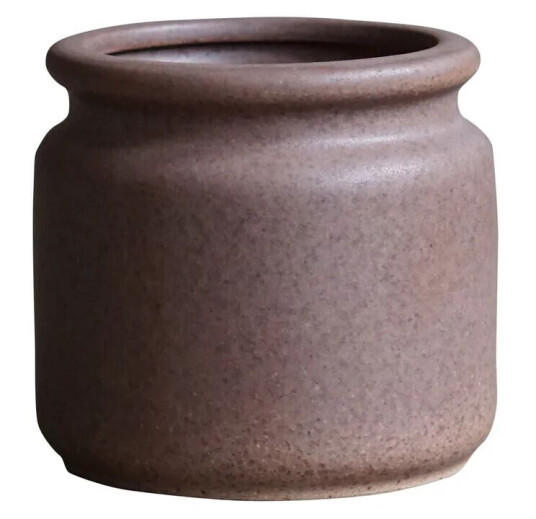 DBKD Pure krukke brun Small Ø16 cm DBKD Pure krukke brun Small Ø16 cm