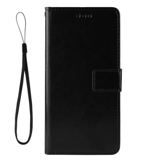 INCOVER Doogee N20 Pro Kunstskinn Deksel med Lommebok og Stropp - Svart