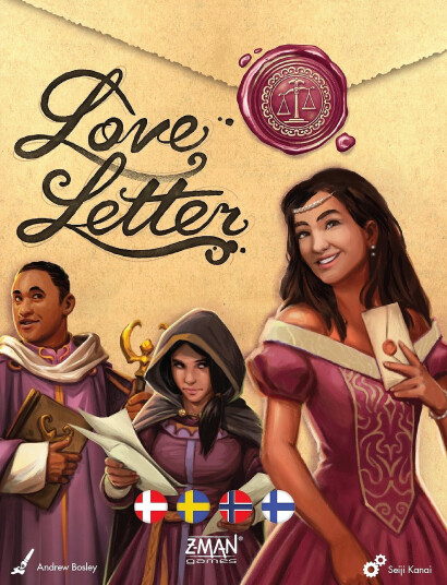 Asmodee Love Letter Nordic - Multi/patterned - ONE SIZE Asmodee Love Letter Nordic - Multi/patterned - ONE SIZE