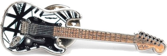 Evh Eddie Van Halen Black & White 78 Guitar Pin 78816559