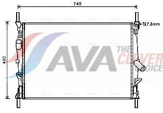 Radiator AVA Clever Choice FDA2589 Radiator AVA Clever Choice FDA2589