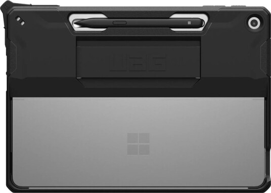 Uag Scout Series - Baksidedeksel For Nettbrett - Robust - Med Håndstropp - Svart - For Microsoft Surface Pro For Business (12-Inch)